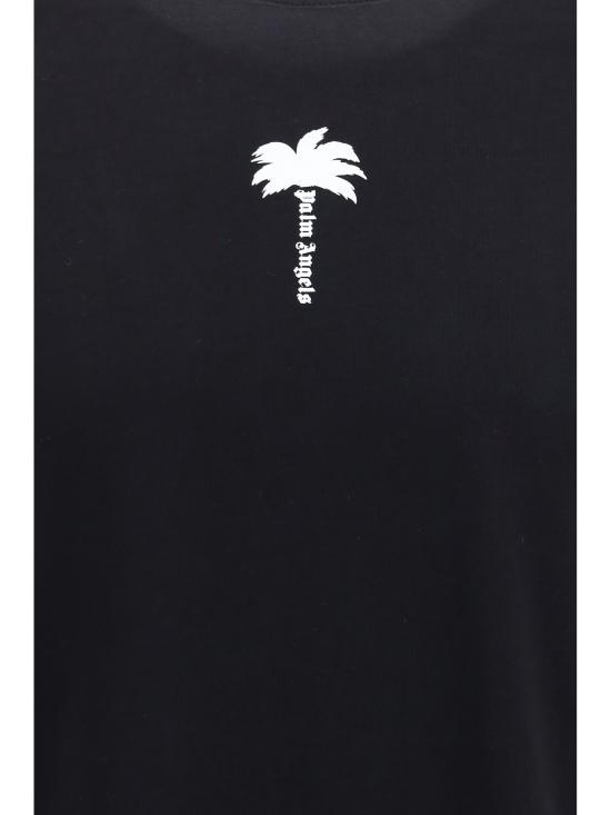 26FW 팜앤젤스 반팔 티셔츠 PAMAA001JR008 1003 BLACK - PALM ANGELS