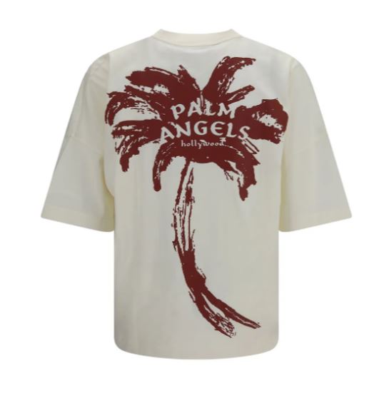 26FW 팜앤젤스 반팔 티셔츠 PAMAA005JR003 0325 OFF WHITE - PALM ANGELS