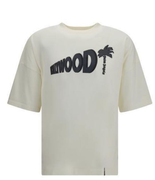 26FW 팜앤젤스 반팔 티셔츠 PAMAA003JR007 0310 OFF WHITE