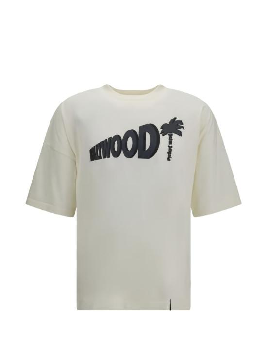 26FW 팜앤젤스 반팔 티셔츠 PAMAA003JR007 0310 OFF WHITE - PALM ANGELS