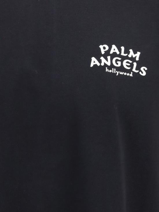 26FW 팜앤젤스 반팔 티셔츠 PAMAA005JR003 1003 BLACK - PALM ANGELS