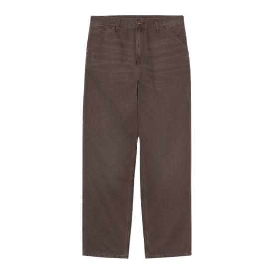 26FW 칼하트 WIP 싱글 니 팬츠 I034798 474O TOBACCO