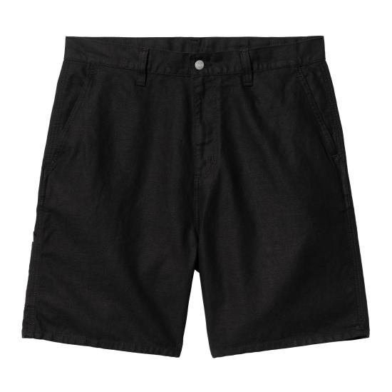 25FW 칼하트 WIP 월터 싱글 니 쇼츠 I033583 8902 BLACK