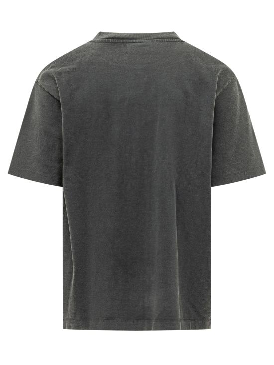 26FW 드롤드무슈 반팔 티셔츠 MTS354CO248 BL BLACK - DROLE DE MONSIEUR