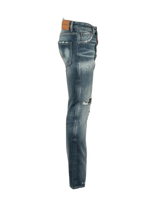 26FW 디스퀘어드2 데님 팬츠 S74LB1969D30045 470 NAVY BLUE - DSQUARED2