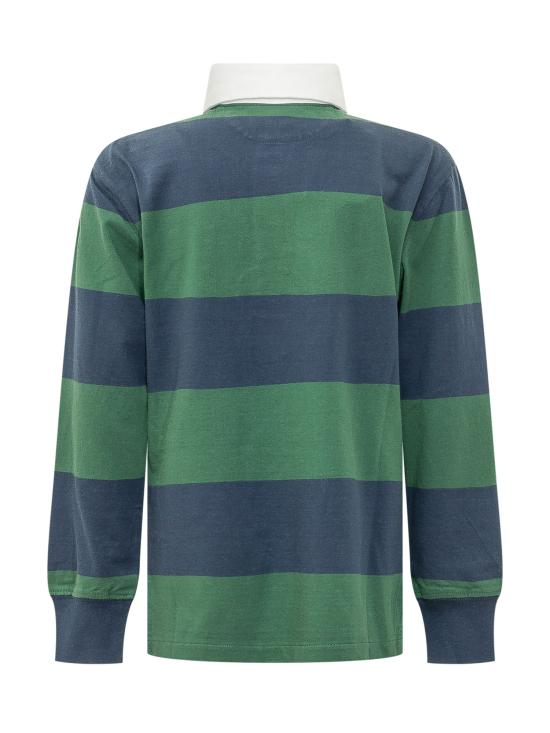 26FW [키즈] 폴로 랄프로렌 폴로 셔츠 323932280 503 VERANO GREEN RUSTIC NAVY - POLO RALPH LAUREN