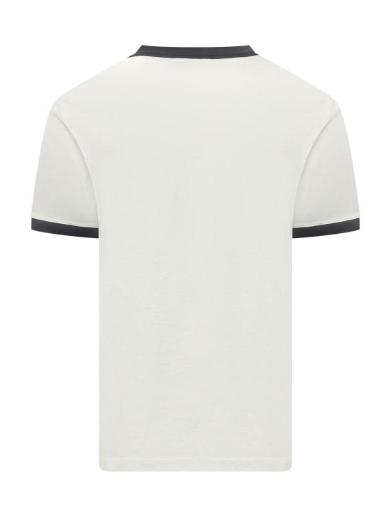 26FW 드롤드무슈 반팔 티셔츠 MTS345CO311 OW OFF WHITE - DROLE DE MONSIEUR