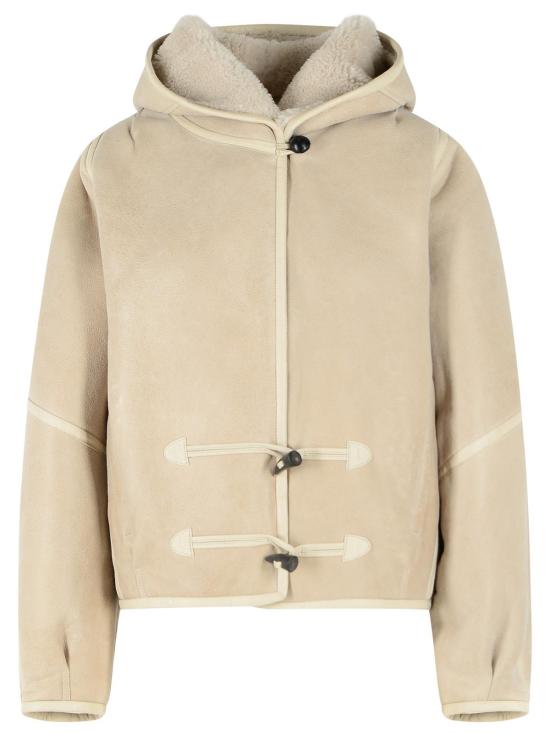 26FW 이자벨마랑 아미엘 숏 셔링 코트 MA0296FA C3A03I23EC Beige