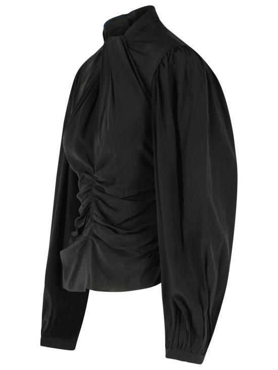 26FW 이자벨마랑 긴팔 티셔츠 HT0995FA D4J01I01BK Black - ISABEL MARANT