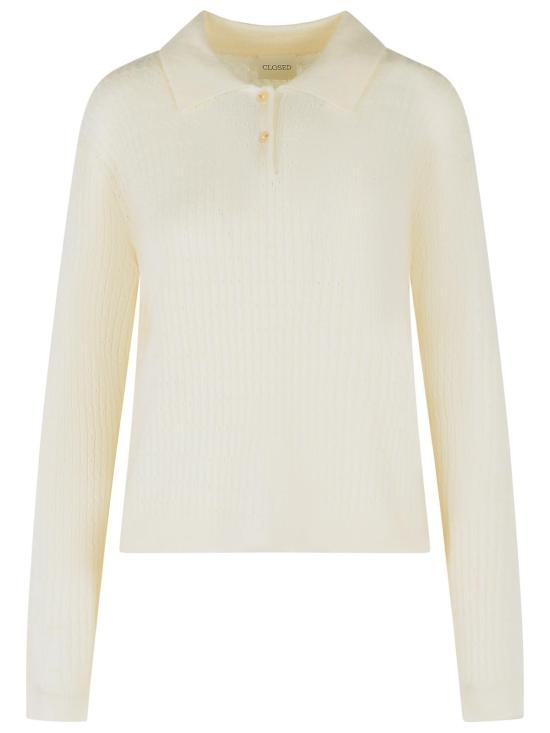 26FW 클로즈드 폴로 티셔츠 C96909 93R 22218 Ivory