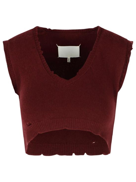 26FW 마르지엘라 탑 S29FB0112 M13337211 Bordeaux