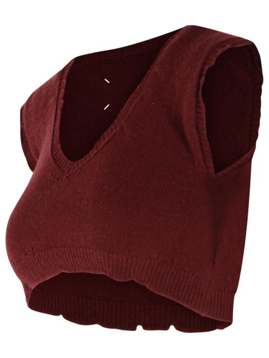 26FW 마르지엘라 탑 S29FB0112 M13337211 Bordeaux - MAISON MARGIELA