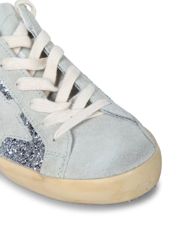 26SS 골든구스 실버 글리터 슈퍼스타 스니커즈 GWF00103 F003401 60369 Grey - GOLDEN GOOSE