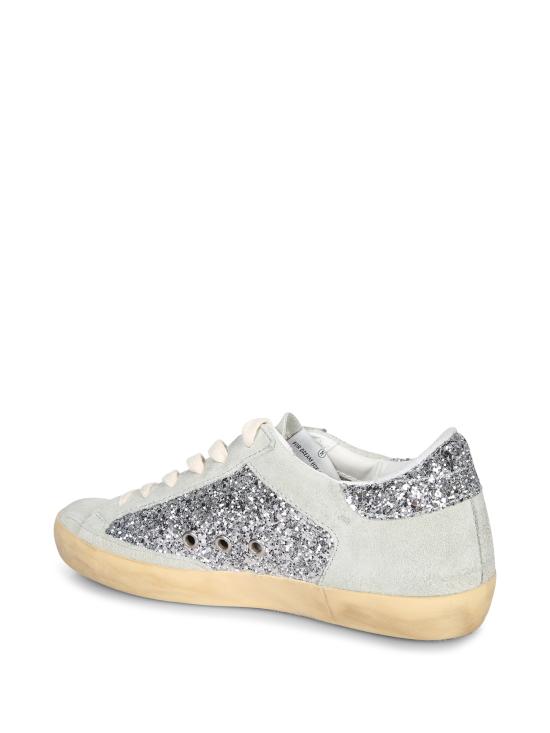 26SS 골든구스 실버 글리터 슈퍼스타 스니커즈 GWF00103 F003401 60369 Grey - GOLDEN GOOSE