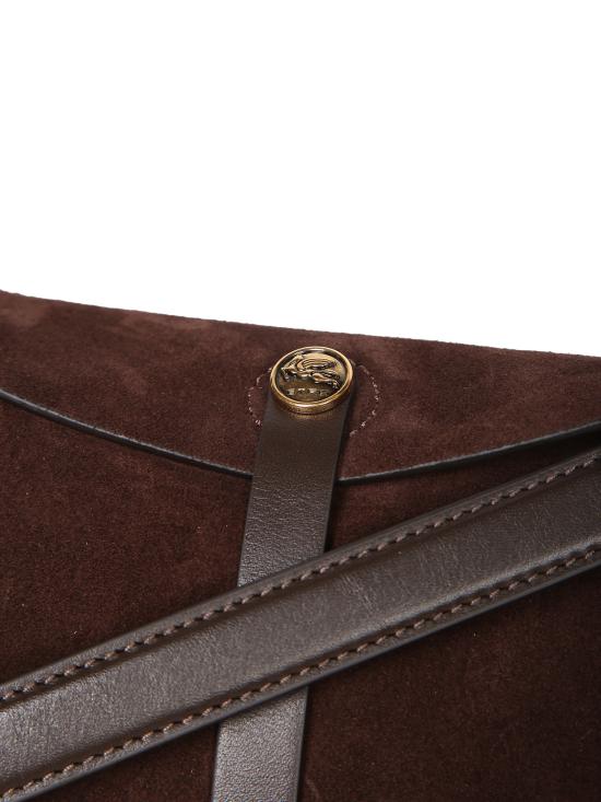 27FW 에트로 미디엄 스웨이드 포니 백 WP1C0019 AP341 M0406 Brown - ETRO