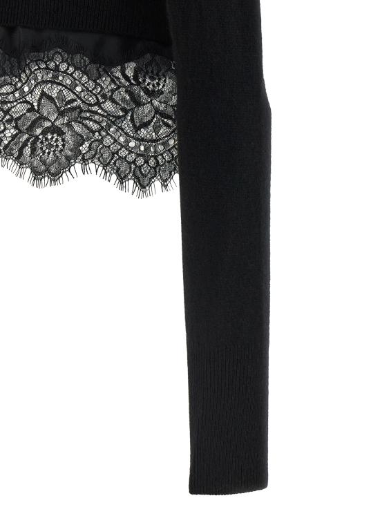 26FW 에르마노 설비노 가디건 D492N301APPYU95708 Black - ERMANNO SCERVINO