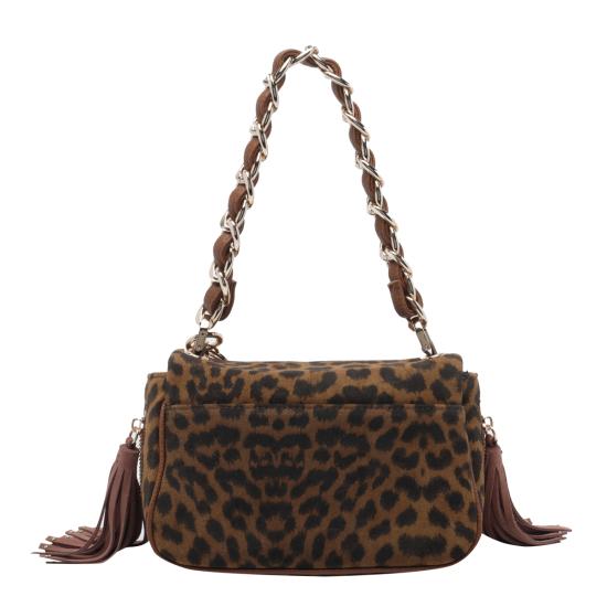 26FW 라캐리 숄더백 162PBS532 SULLEOPARD BROWN - LA CARRIE