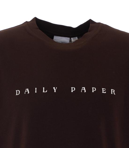 26FW 데일리 페이퍼 반팔 티셔츠 2610172 MOLE BROWN - DAILY PAPER