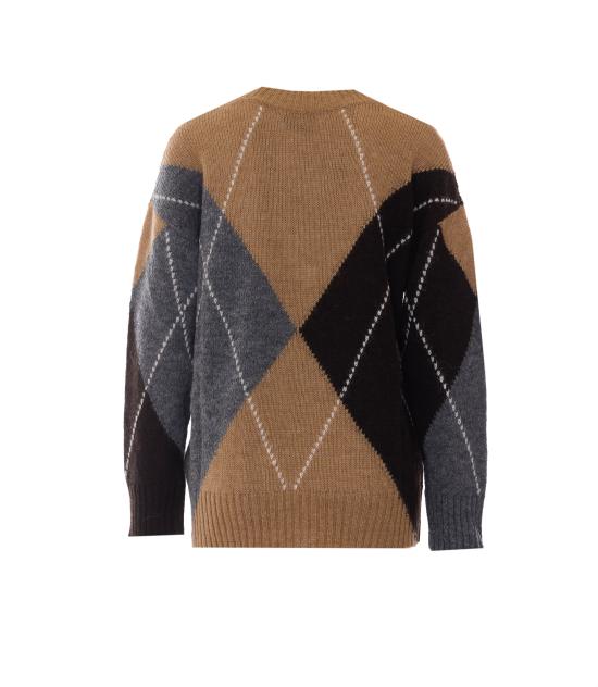 26FW 알파스튜디오 스웨터 8551A 2361 BROWN - ALPHA STUDIO