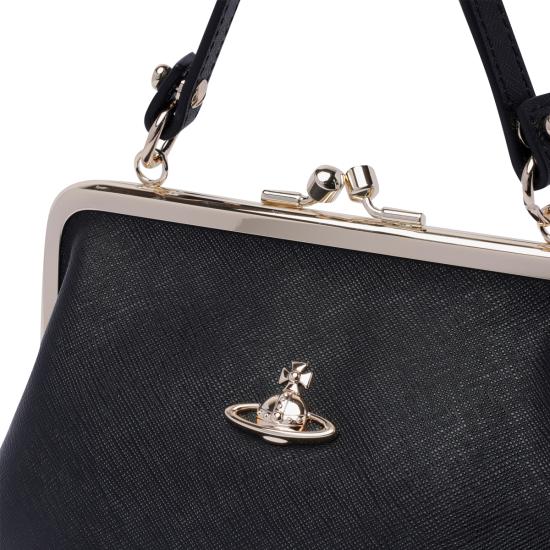 26FW 비비안웨스트우드 그래니 프레임 퍼스 4B010007W L001NN402 BLACK - VIVIENNE WESTWOOD