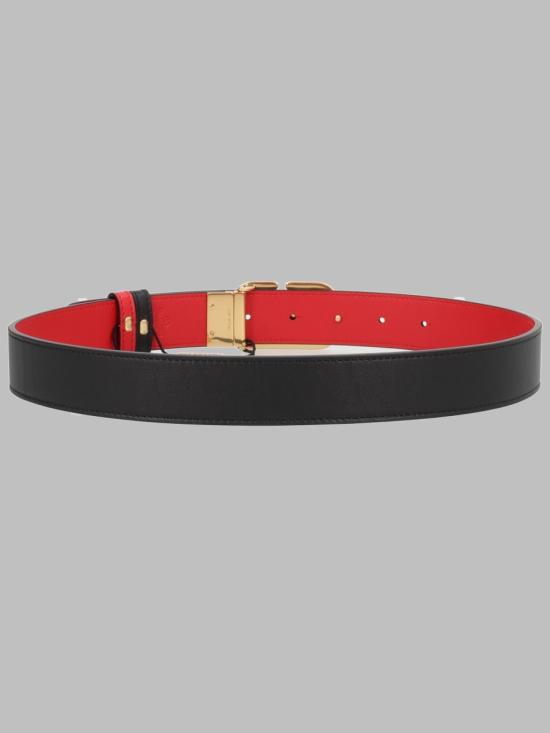 26FW 발렌티노 가라바니 레귤러 벨트 9W2T0SQ3ZDM 0SM BLACK - VALENTINO GARAVANI