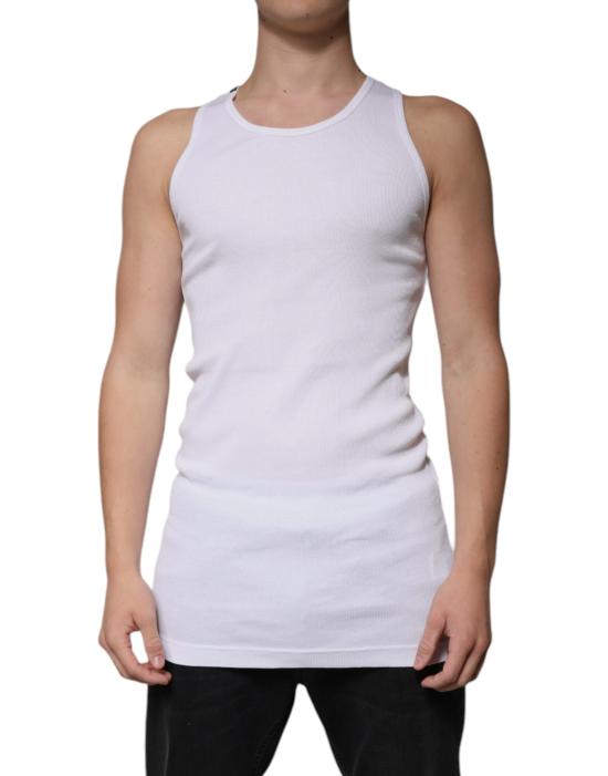  돌체앤가바나 민소매 티셔츠 TSH87498 WHITE