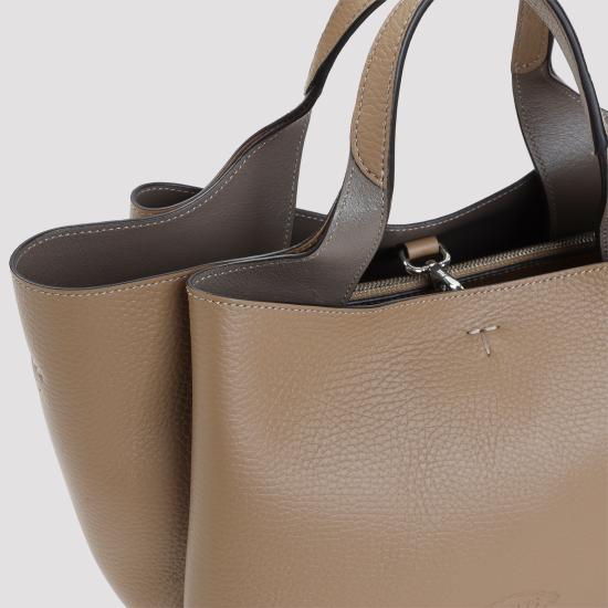 26FW 토즈 미니 토트백 XBWAPAFL100QRI6L31 CAPPUCCINO ARGILLA - TODS