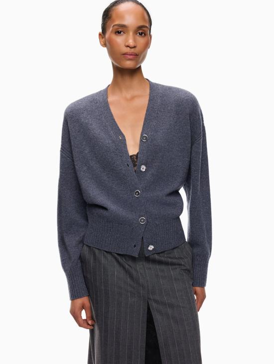26FW 핑코 가디건 미스토 캐시미어 코르보 카디건 - PINKO