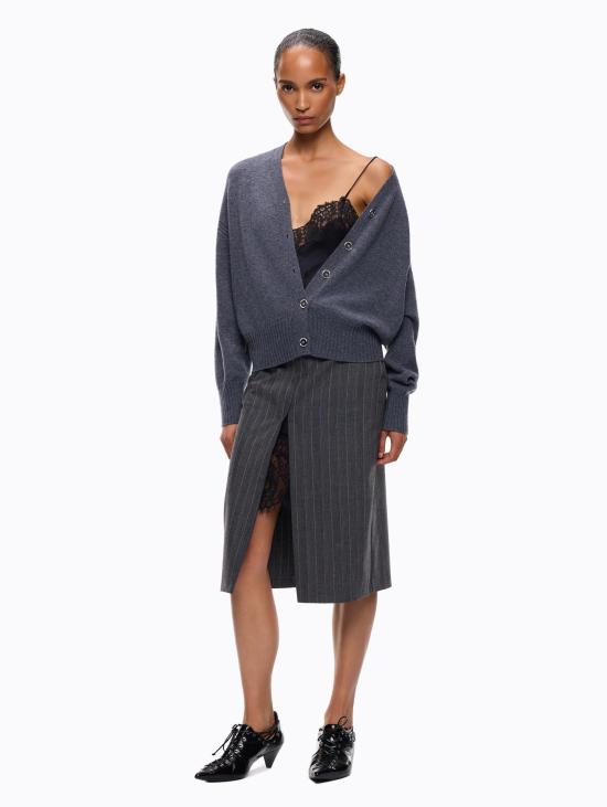 26FW 핑코 가디건 미스토 캐시미어 코르보 카디건 - PINKO