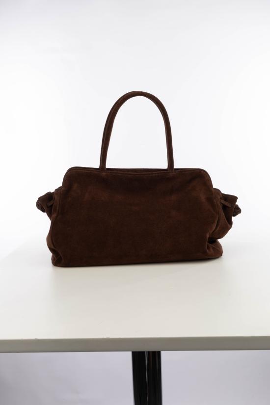 26FW 프라다 캐리 라지 스웨이드 백 1BG650VMOY2C4S F0003 Moro - PRADA