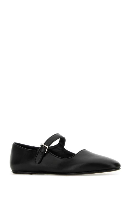 26FW 더로우 AVA 아바 플랫 슈즈 F1003N61 BLK Black - THE ROW