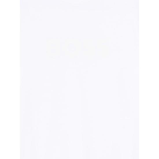 26FW 보스 탑 50566504 100 WHITE - BOSS