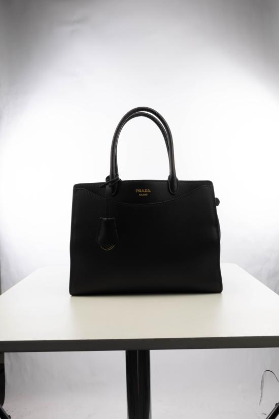 26FW 프라다 프렐류드 라지 레더 토트백 프렐류드 라지 레더 토트백 1BA500VOOM2CYS F0002 Nero