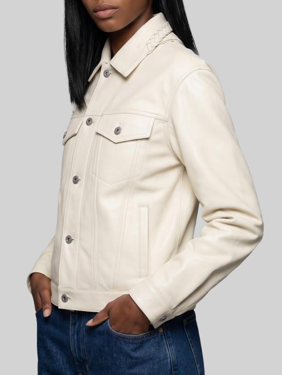 26FW 보테가베네타 아우터 857932 WHITE - BOTTEGA VENETA