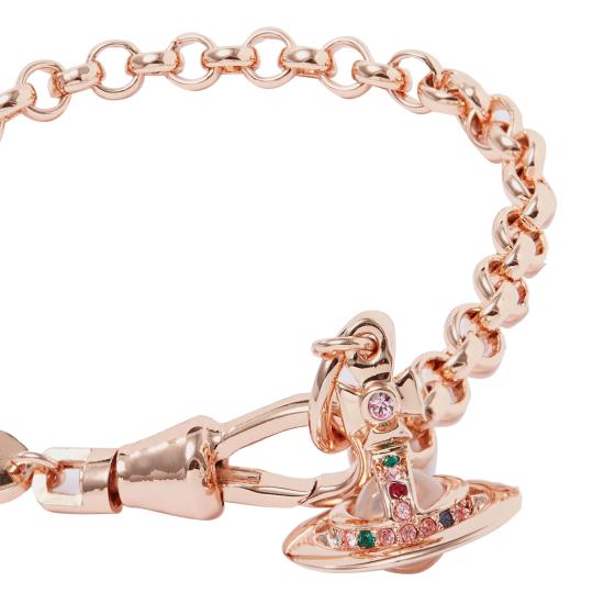 26FW 비비안웨스트우드 뉴 쁘띠 ORB 팔찌 61020057 02G002G002 PINK - VIVIENNE WESTWOOD