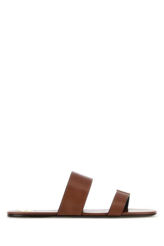 26SS 생로랑 플랫 슈즈 860809DWE00 6036 BROWN