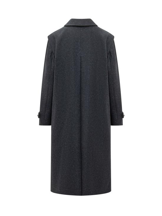 26FW 슈나이더스 트렌치 코트 SH5004360 484 BLUE - SCHNEIDERS