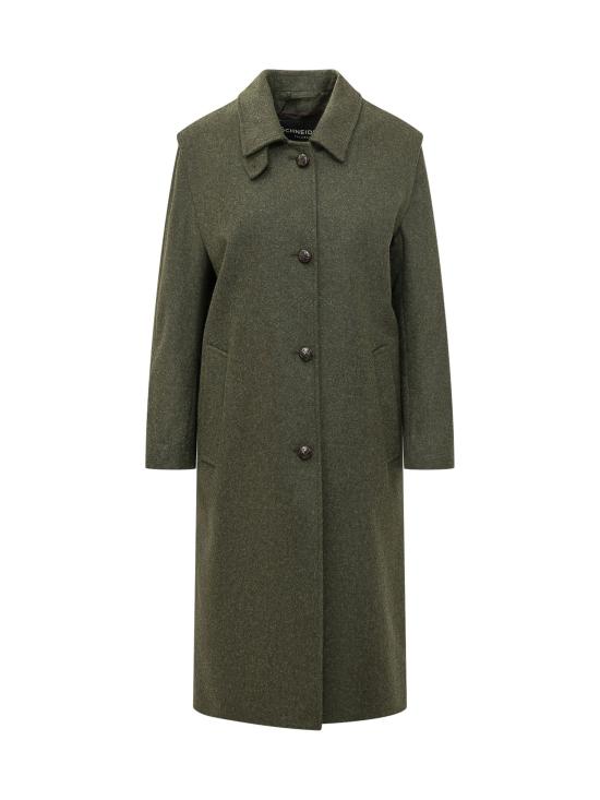 26FW 슈나이더스 트렌치 코트 SH5004360 520 LODEN GREEN