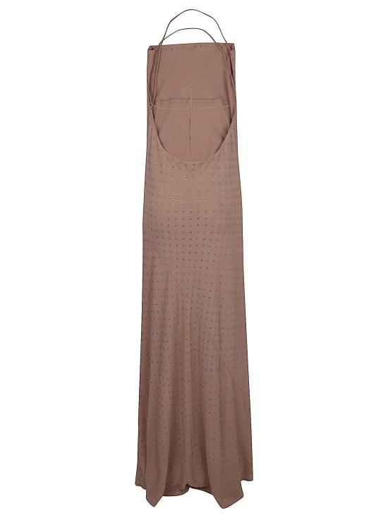 26SS 핑코 미디 원피스 106299A32X BROWN - PINKO