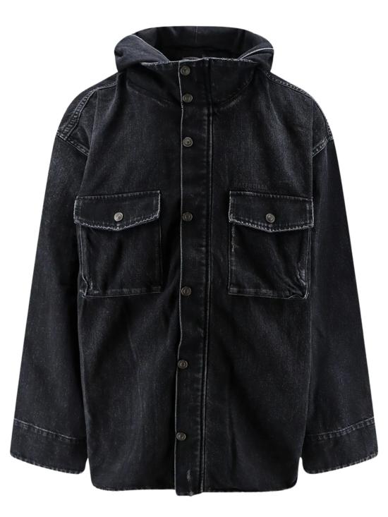 26FW 발렌시아가 자켓 A001U0 TUW541000 BLACK
