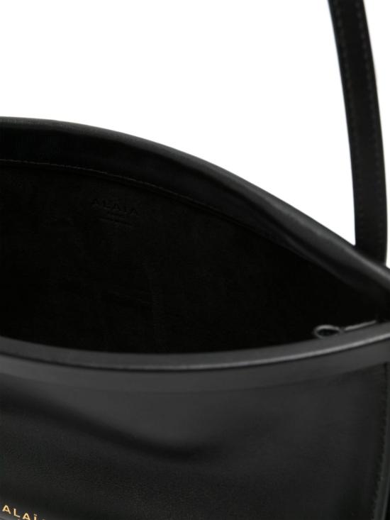 26FW 알라이아 르 클릭 이스트 웨스트 레더 스몰백 AA1S01426CA332 999 BLACK - ALAIA
