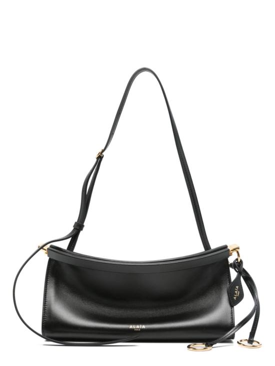 26FW 알라이아 르 클릭 이스트 웨스트 레더 스몰백 AA1S01426CA332 999 BLACK