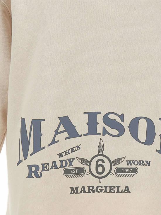 26FW MM6 메종마르지엘라 긴팔 티셔츠 SH0GU0044 M25014103 ECRU - MM6 MAISON MARGIELA