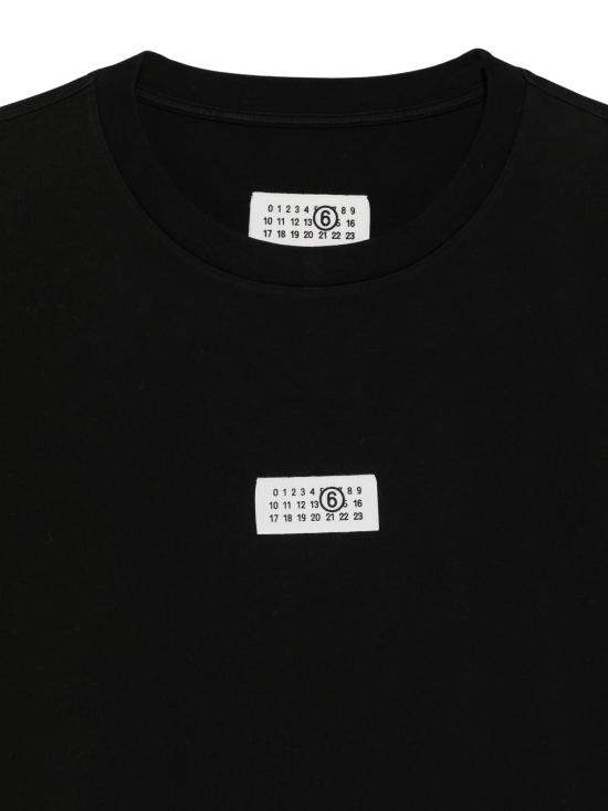 26FW MM6 메종마르지엘라 반팔 티셔츠 SH0GC0071 M20258900 BLACK - MM6 MAISON MARGIELA