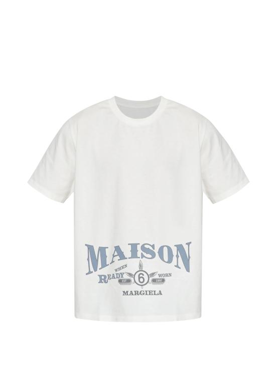 26FW MM6 메종마르지엘라 반팔 티셔츠 SH0GC0075 M20050101 WHITE