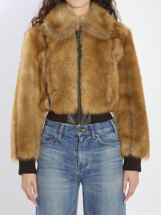 26FW 생로랑 아우터 836494 BEIGE