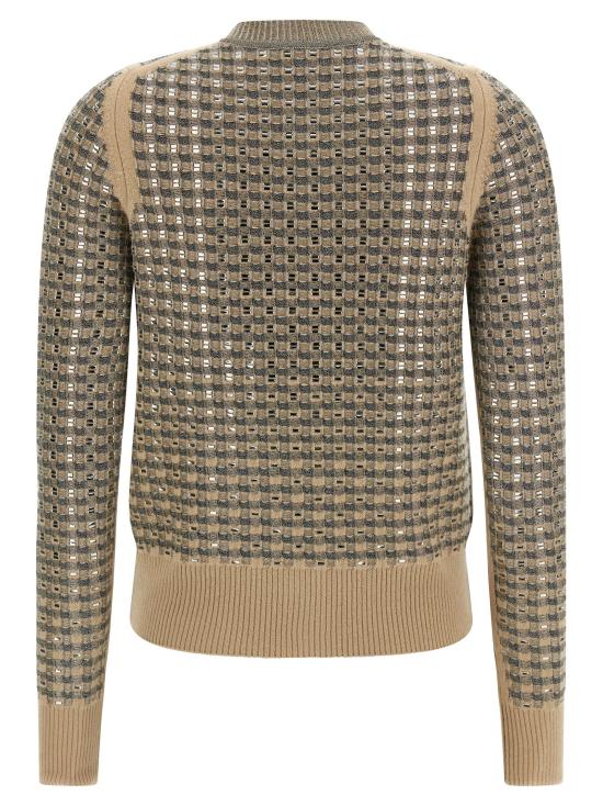 26FW 에르마노 설비노 가디건 D495N320CTEJYD4919 Beige - ERMANNO SCERVINO