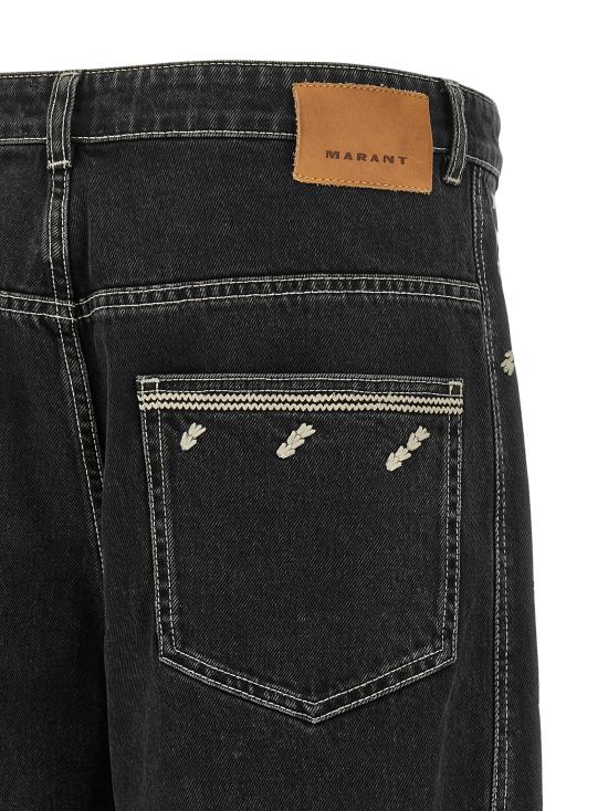 26FW 이자벨마랑 데님 팬츠 PA0784HAD3H03H02FK Black - ISABEL MARANT