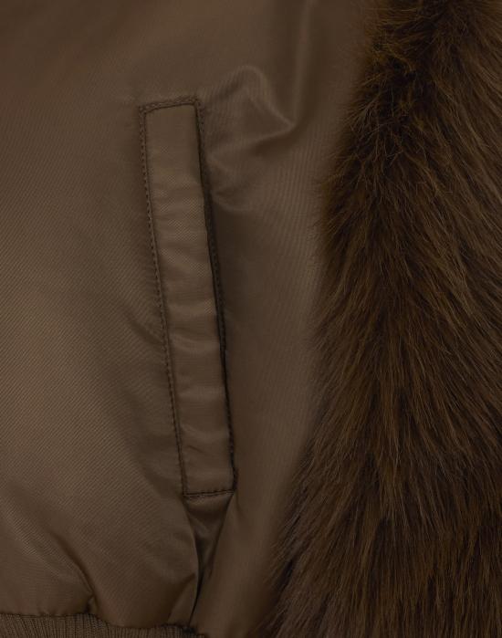 26FW 핑코 무스탕 107671 A2OIL67 BROWN - PINKO