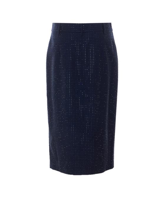 26FW 핑코 미디 스커트 107672 A3M0G56 BLUE - PINKO